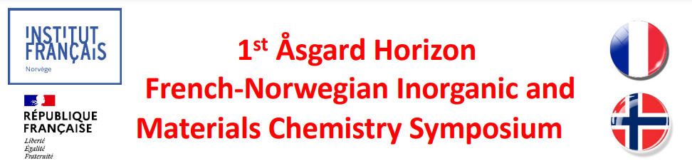 Nous intervenons au 1er « Åsgard Horizon French-Norwegian Inorganic and Materials Chemistry Symposium » – 30-31 mai 2024, Dijon