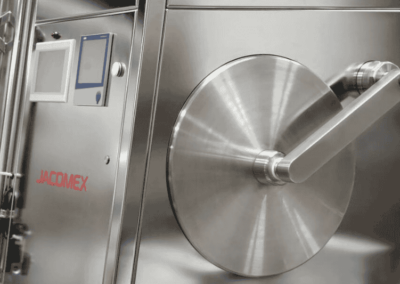 Portes de sas automatiques métalliques