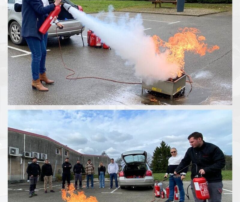 Jouer avec le feu ? Pas chez nous ! 