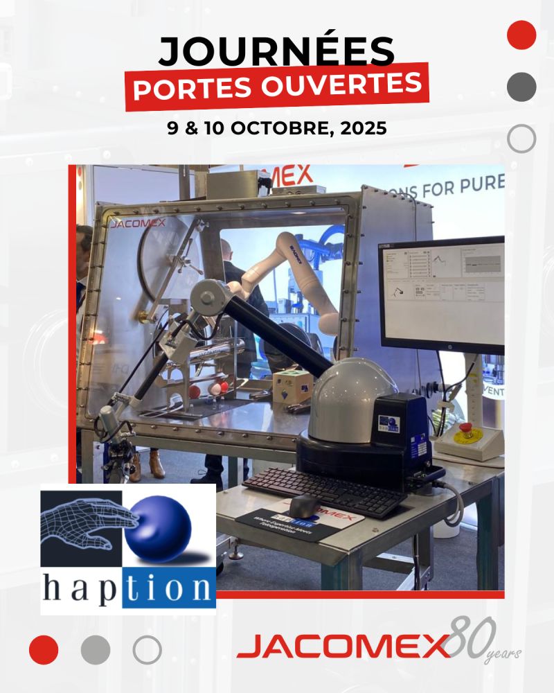 Haption rejoint nos Journées Portes Ouvertes