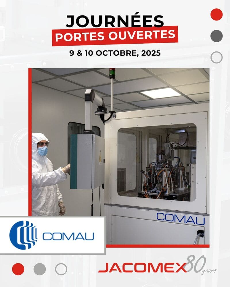Comau rejoint nos Journées Portes Ouvertes